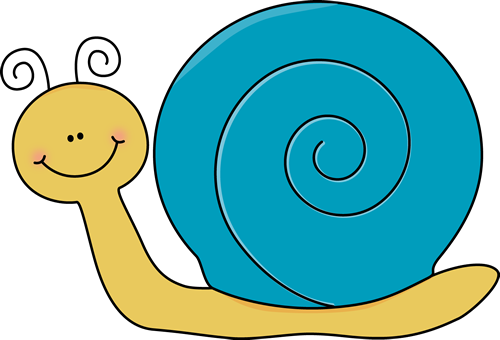 500x340 Cute Snail Clip Art