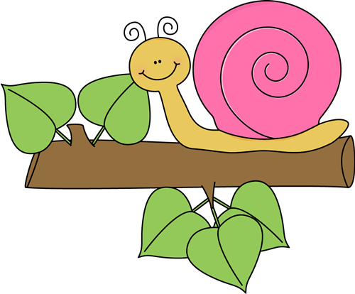500x414 Green And Yellow Snail Clip Art