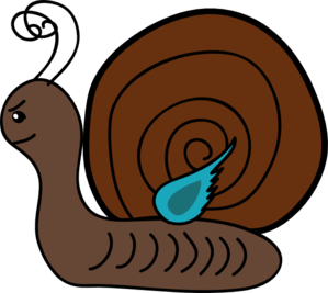 299x267 Slug Snail Clip Art