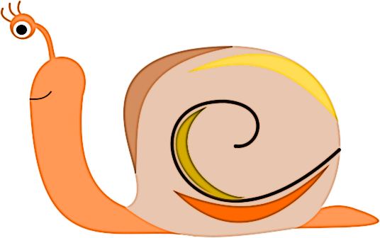 536x336 Snail Clip Art
