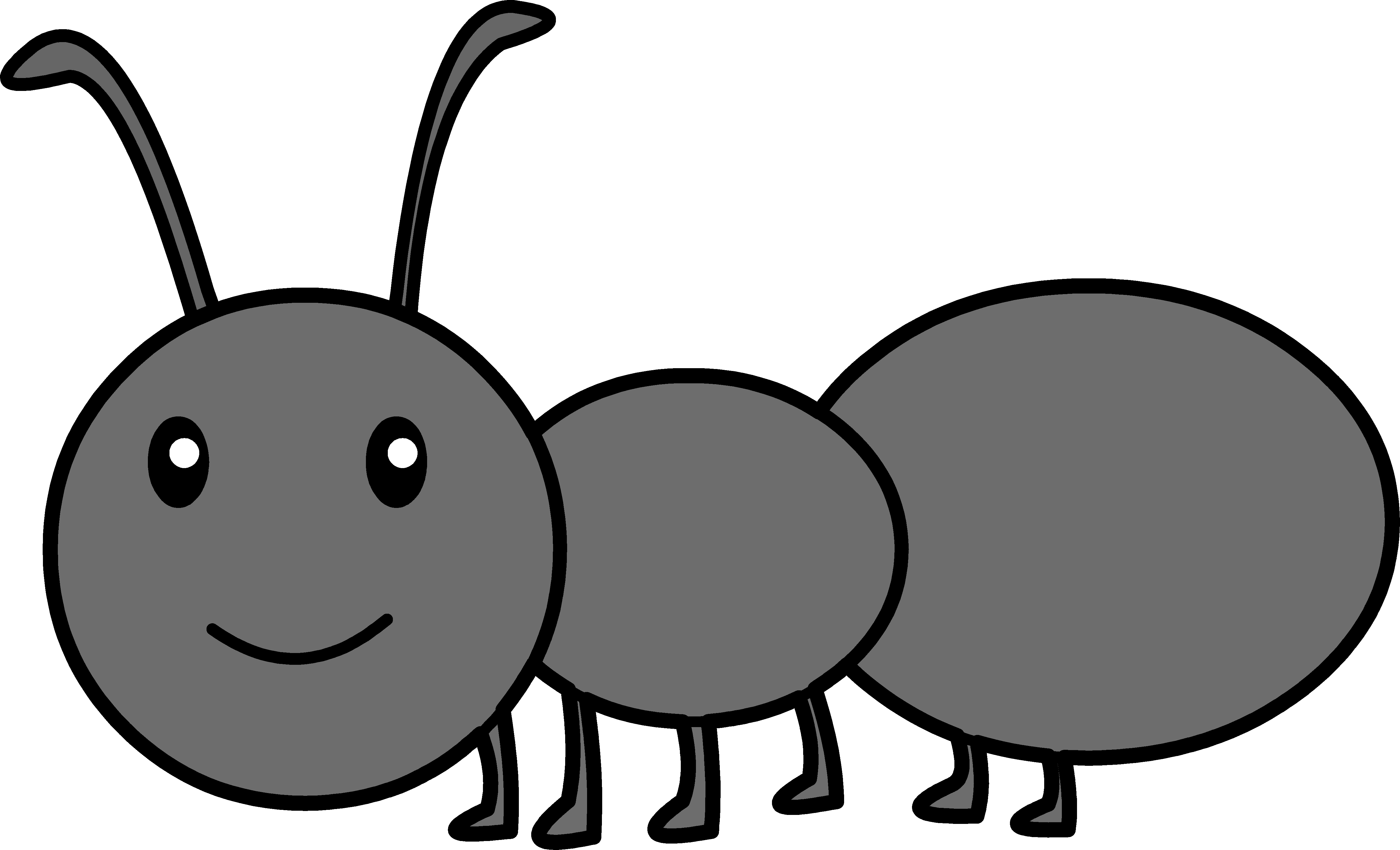 4989x3029 Ants Clipart Snail