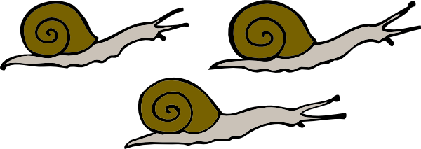 600x213 Snails Clip Art
