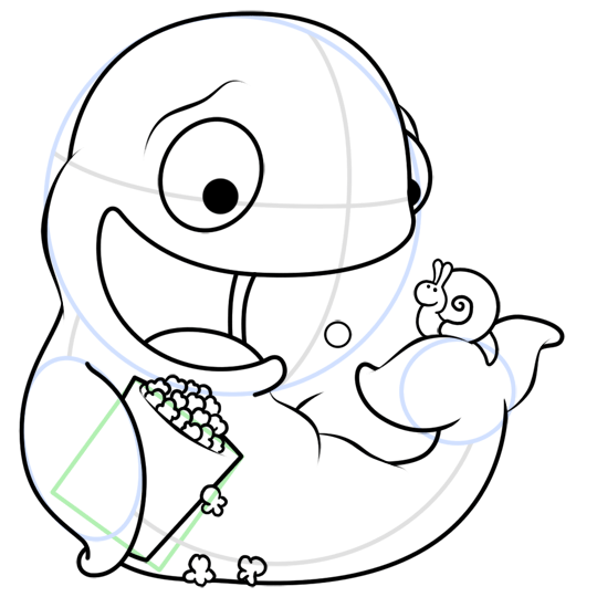 540x540 How To Draw A Whale, A Pail And A Snail