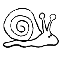 250x217 Drawn Snail