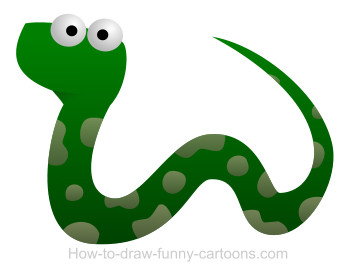 350x277 Drawing A Snake Cartoon