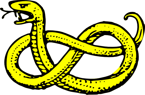 600x396 Snake Clip Art