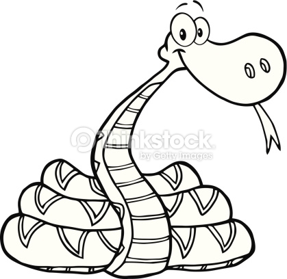 419x408 Drawn Snake Snake Black And White