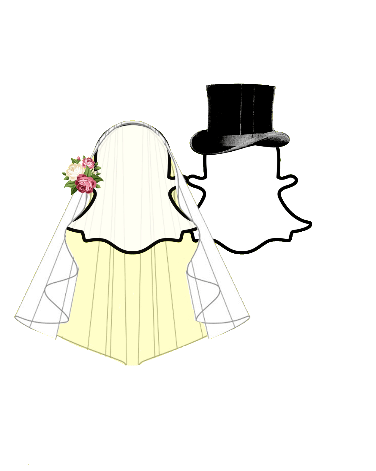 1266x1584 Free Snapchat Wedding Filters