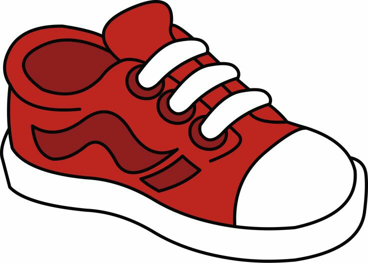 736x527 Sneakers Clipart Children'S