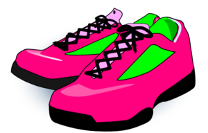 300x192 Sneaker Shoes Clip Clipart Image