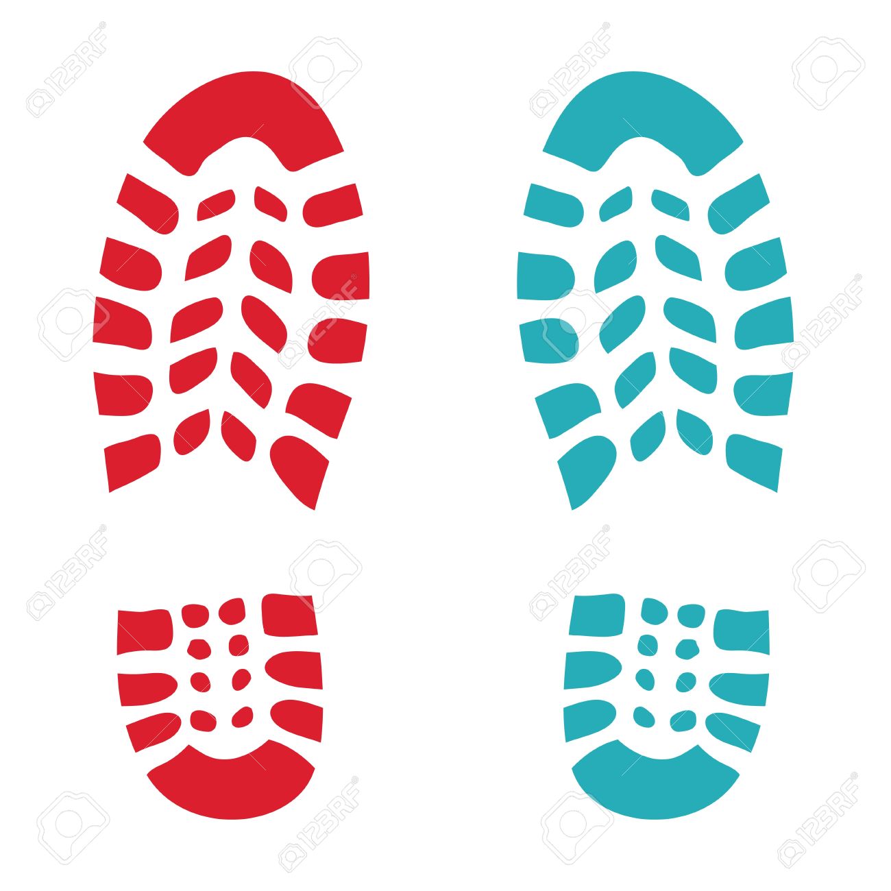 1300x1300 Footprint Clipart Rubber Shoe