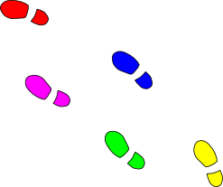 247x207 Shoe Print Gallery For Sneaker Footprint Clip Art Image