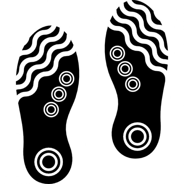 626x626 Shoes Footprints Pair Icons Free Download