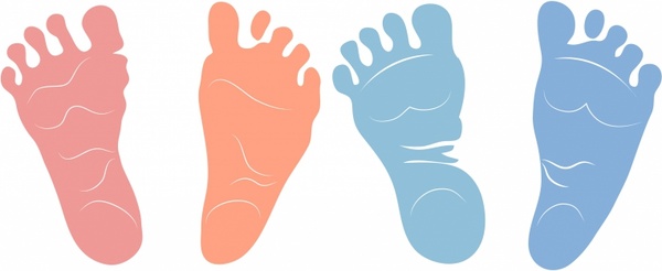 600x246 Duck Footprints Free Vector Download (346 Free Vector)