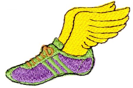 450x300 Sneakers With Wings Clip Art