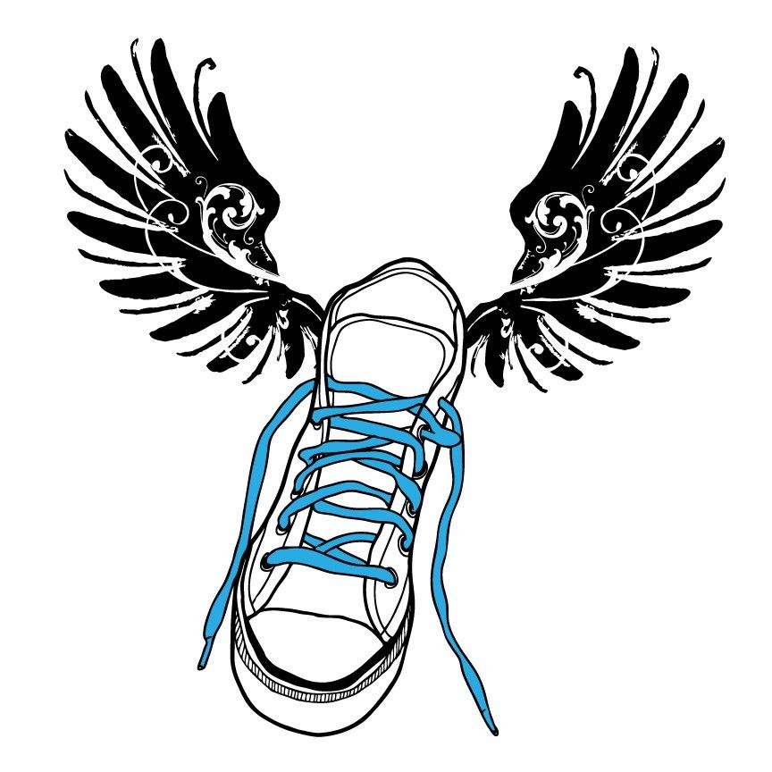 Sneaker With Wings | Free download on ClipArtMag