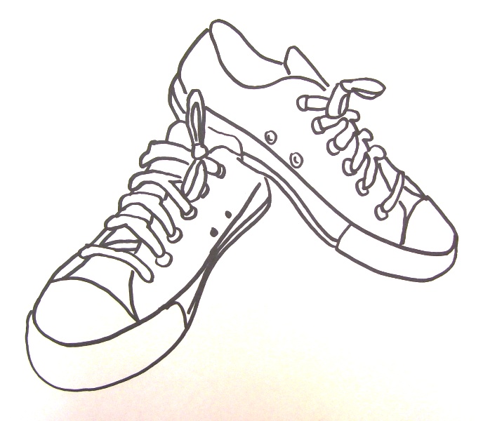 Sneakers Drawing | Free download on ClipArtMag