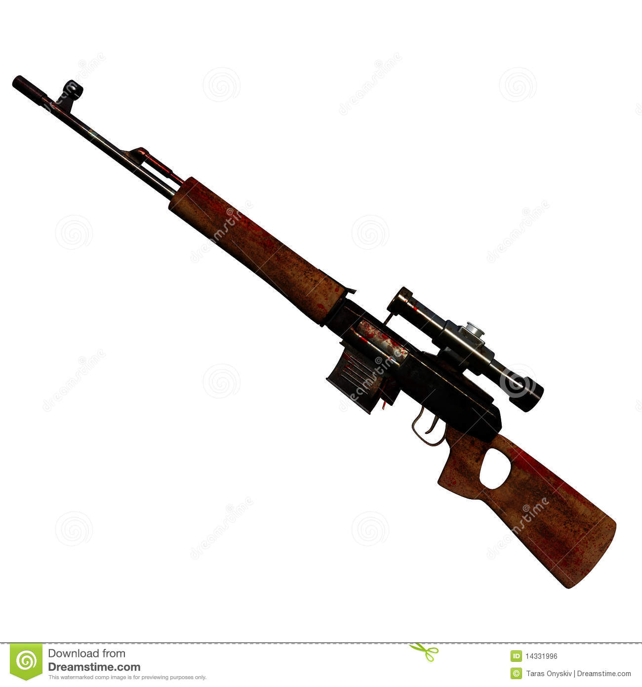 1300x1390 Gun Clipart Sniper Rifle