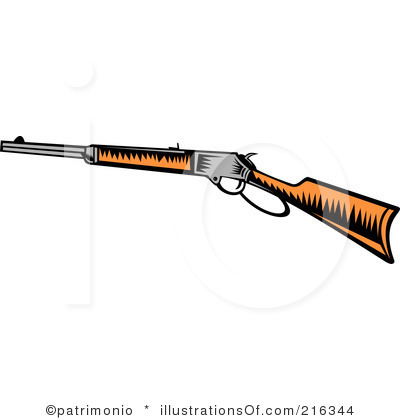 400x420 Hunting Rifle Clipart