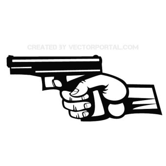 340x340 Gun Vectors Download Free Vector Art Amp Graphics 123freevectors