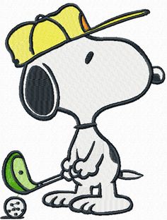 236x312 Snoopy Clipart Golf