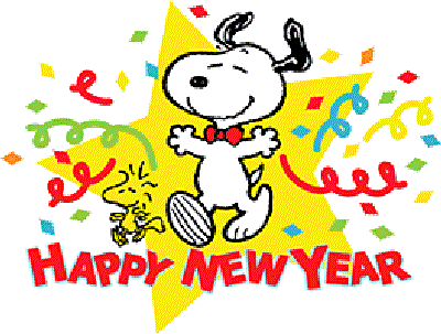 400x303 Snoopy New Year Clip Art Merry Christmas And Happy New Year 2018