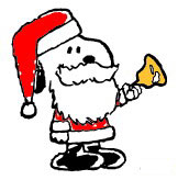 162x164 Snoopy Christmas Clip Art