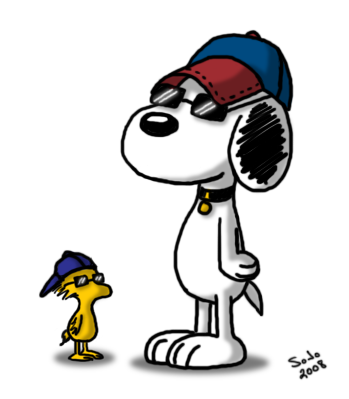 349x399 Snoopy And Woodstock Clipart