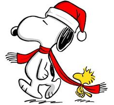 236x218 Snoopy Christmas Clip Art