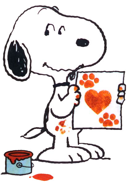 424x600 Snoopy Clipart