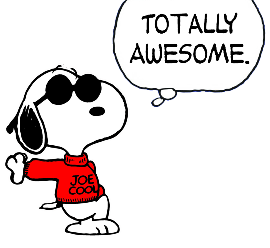 933x857 Snoopy Clipart Joe Cool