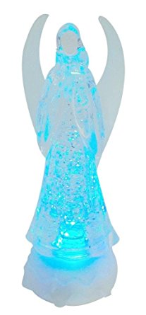 207x445 Lightahead Glitter Angel Trumpet Rgb Color Change Lamp Light