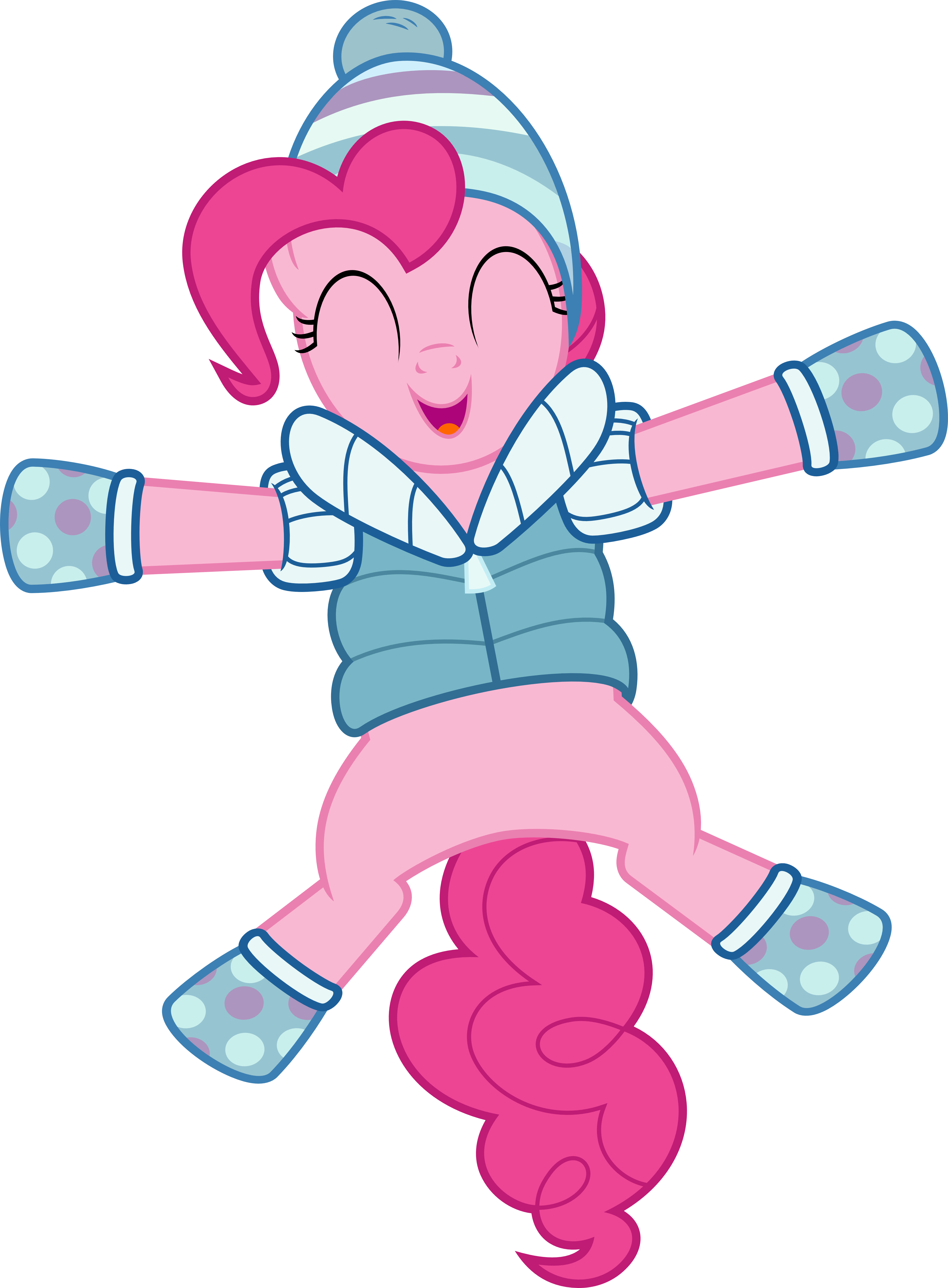 4000x5433 Pinkie Pie Making A Snow Angel By Jeatz Axl