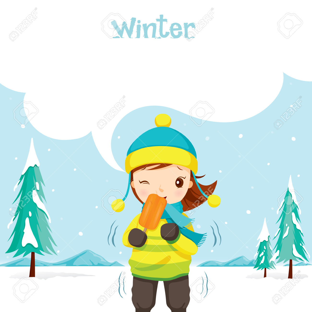 1300x1300 Season Clipart Snow Ice