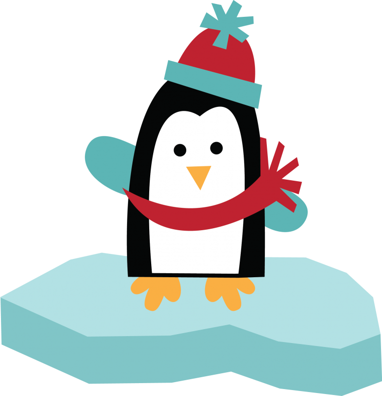 773x800 Free Svg Of The Day Penguin On Ice Free Penguin Clipart Free Clip