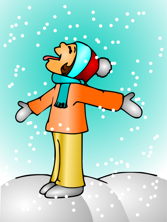 588x780 Snowfall Clipart Inclement Weather