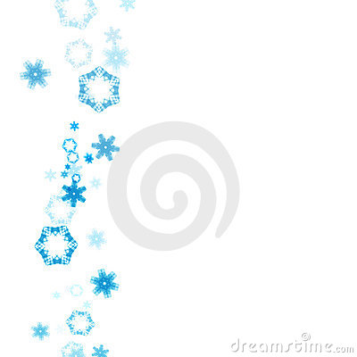 400x400 Falling Snowflakes Clipart
