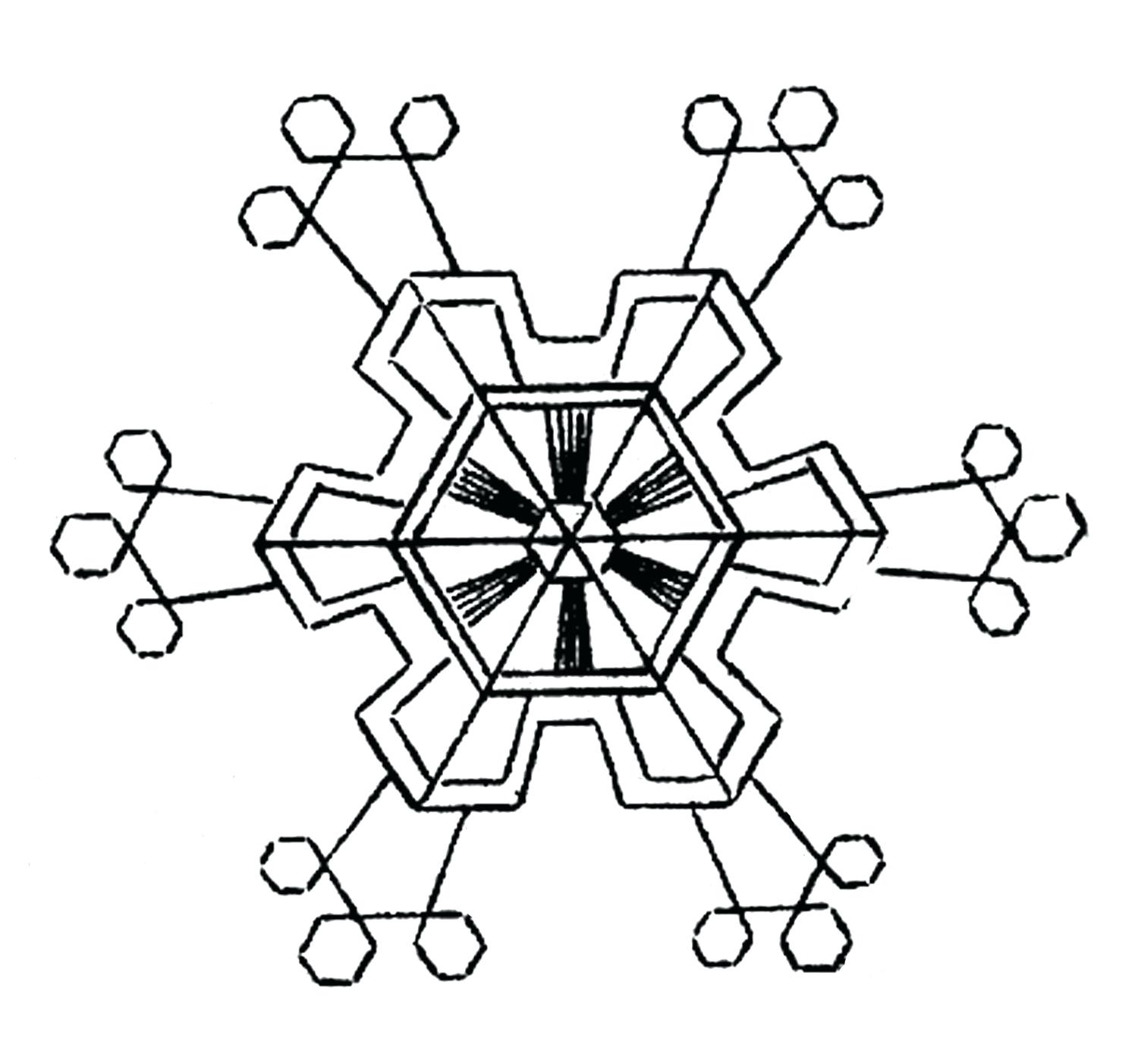1500x1402 Coloring Excellent Snowflake Color Sheet. Christmas Snowflake