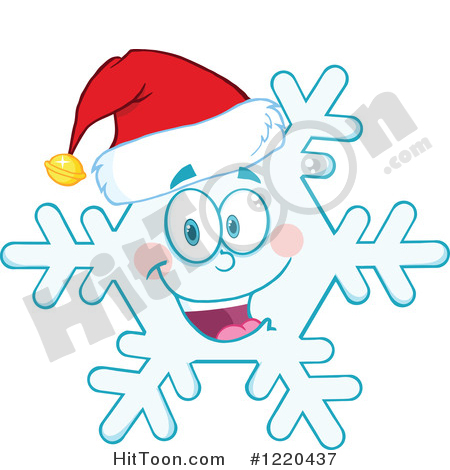 450x470 Snowflake Characters Clipart
