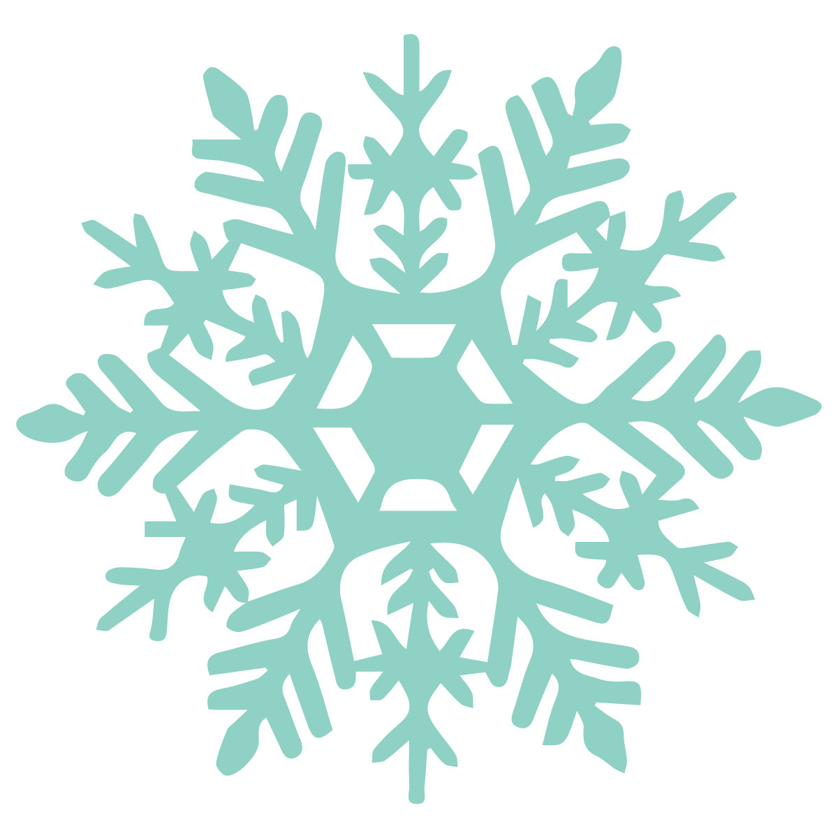 1200x1200 Frozen Snowflake Clipart