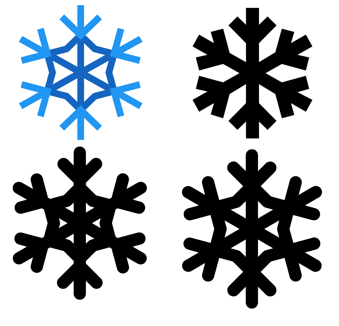 1109x1065 Snowflake Icon