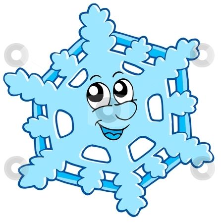 446x450 Cute Snowflake Clipart