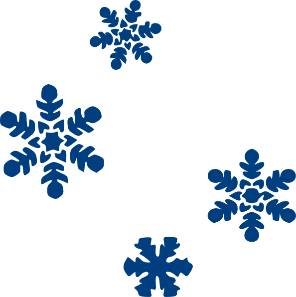 594x596 Blue Snow Flakes Png, Svg Clip Art For Web