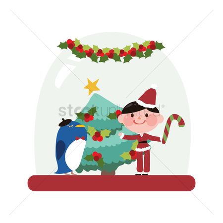 450x450 Free Snow Globe Stock Vectors Stockunlimited