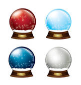 163x170 Snow Globe Clip Art