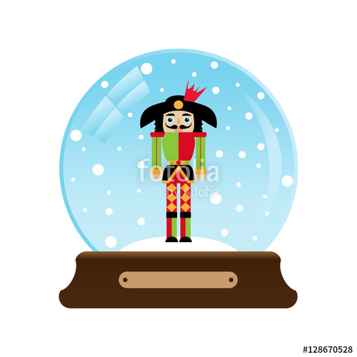 500x500 Snow Globe Clipart