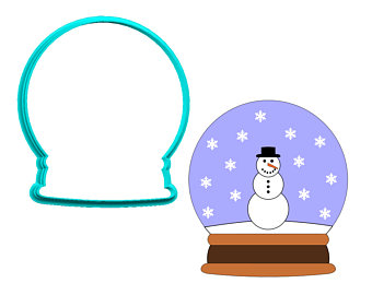 340x270 Snow Globe Cookies Etsy