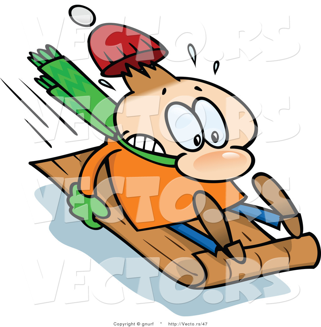 1024x1044 Snow Sled Clipart