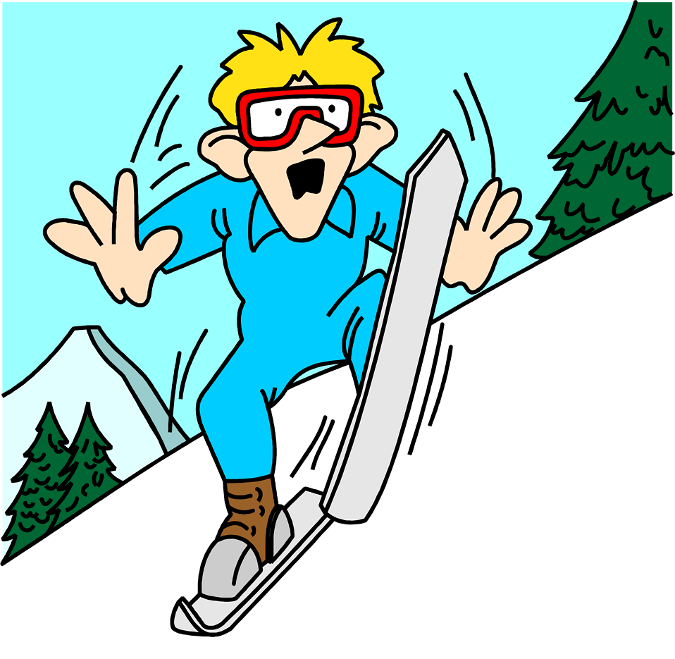 958x935 Snow Skiing Clipart Boat Electrical Wiring