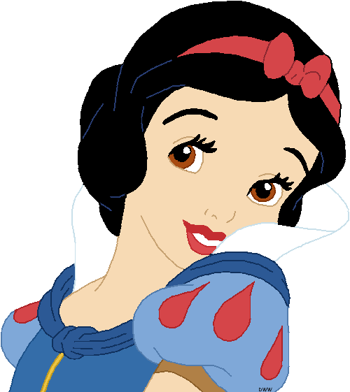 500x561 Snow White Clip Art